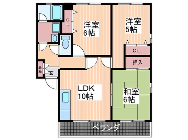 術勢ビル２の物件間取画像